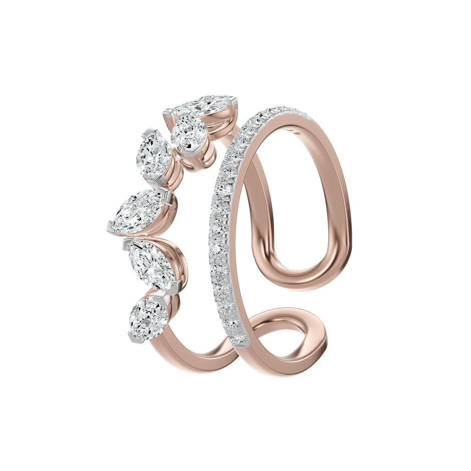 DLR002396 18 KT / Rose Gold / 18