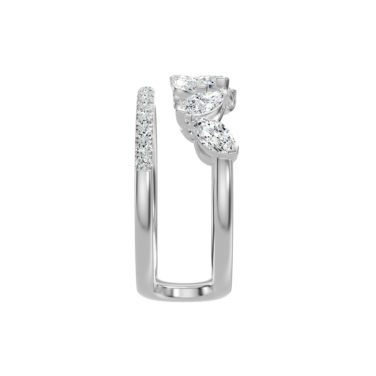DLR002396 18 KT / White Gold / 18