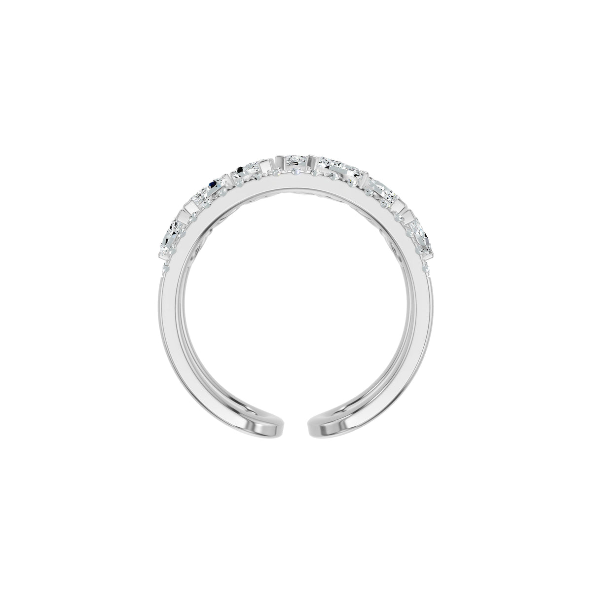 DLR002396 18 KT / White Gold / 18