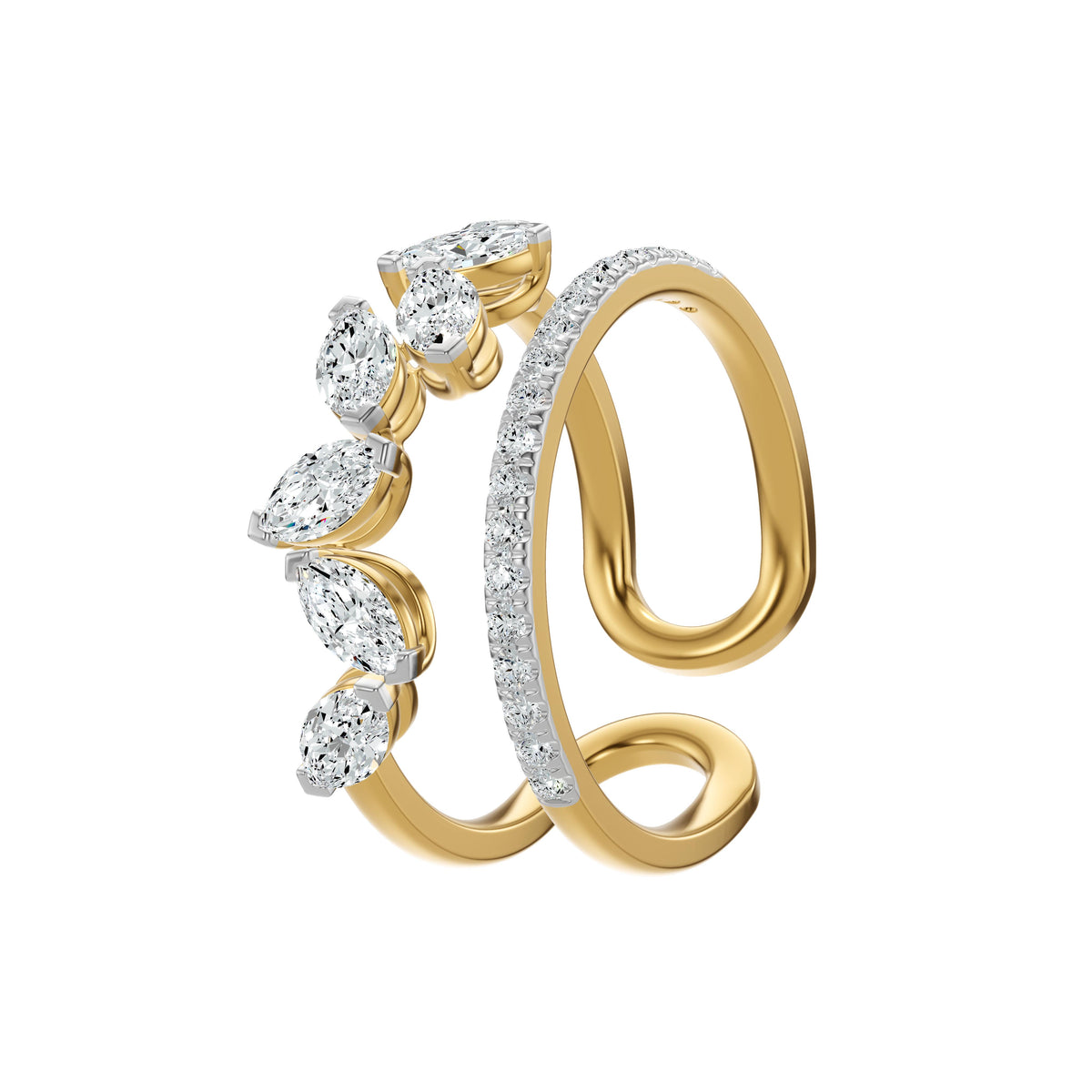 DLR002396 18 KT / Yellow Gold / 18