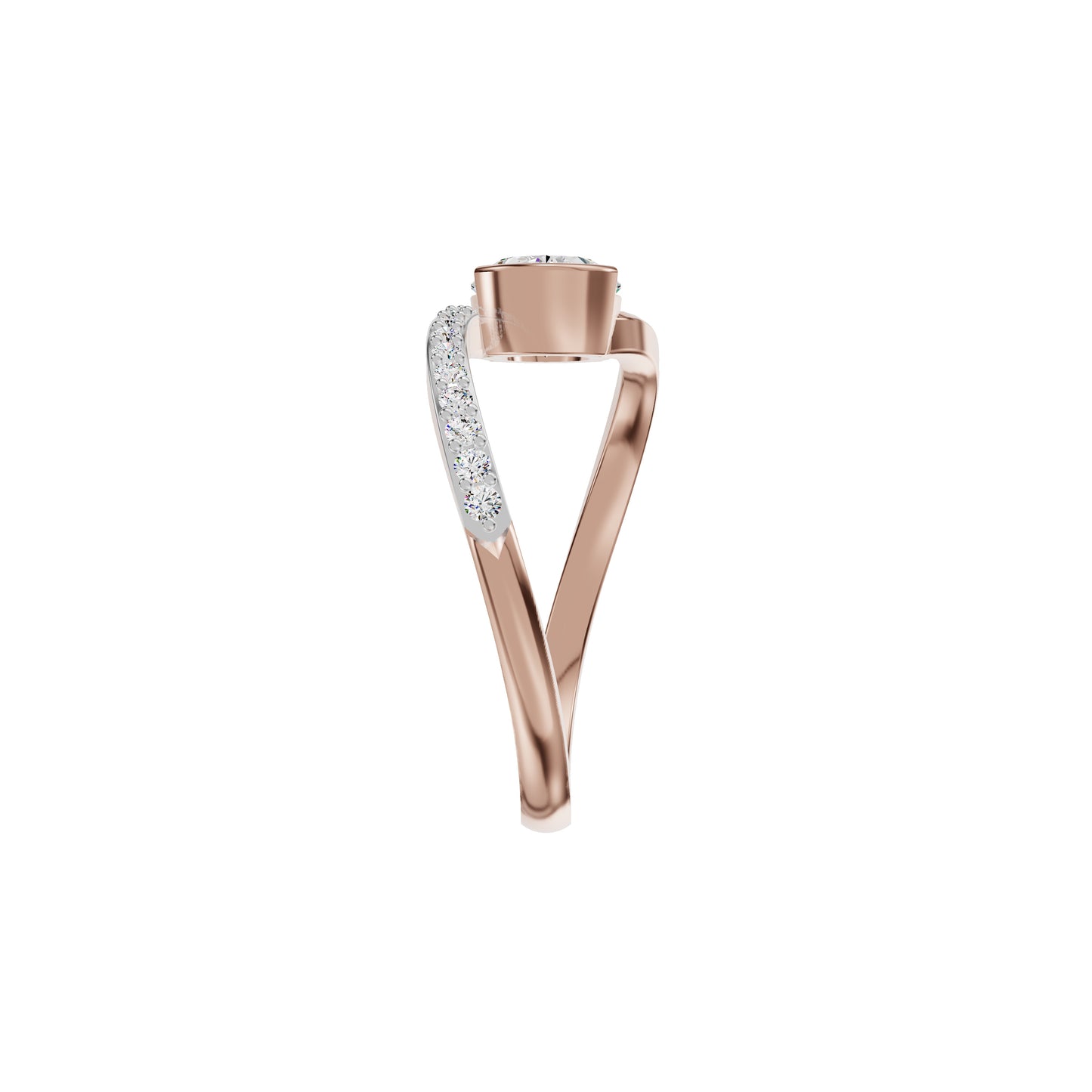 DLR002397 18 KT / Rose Gold / 18