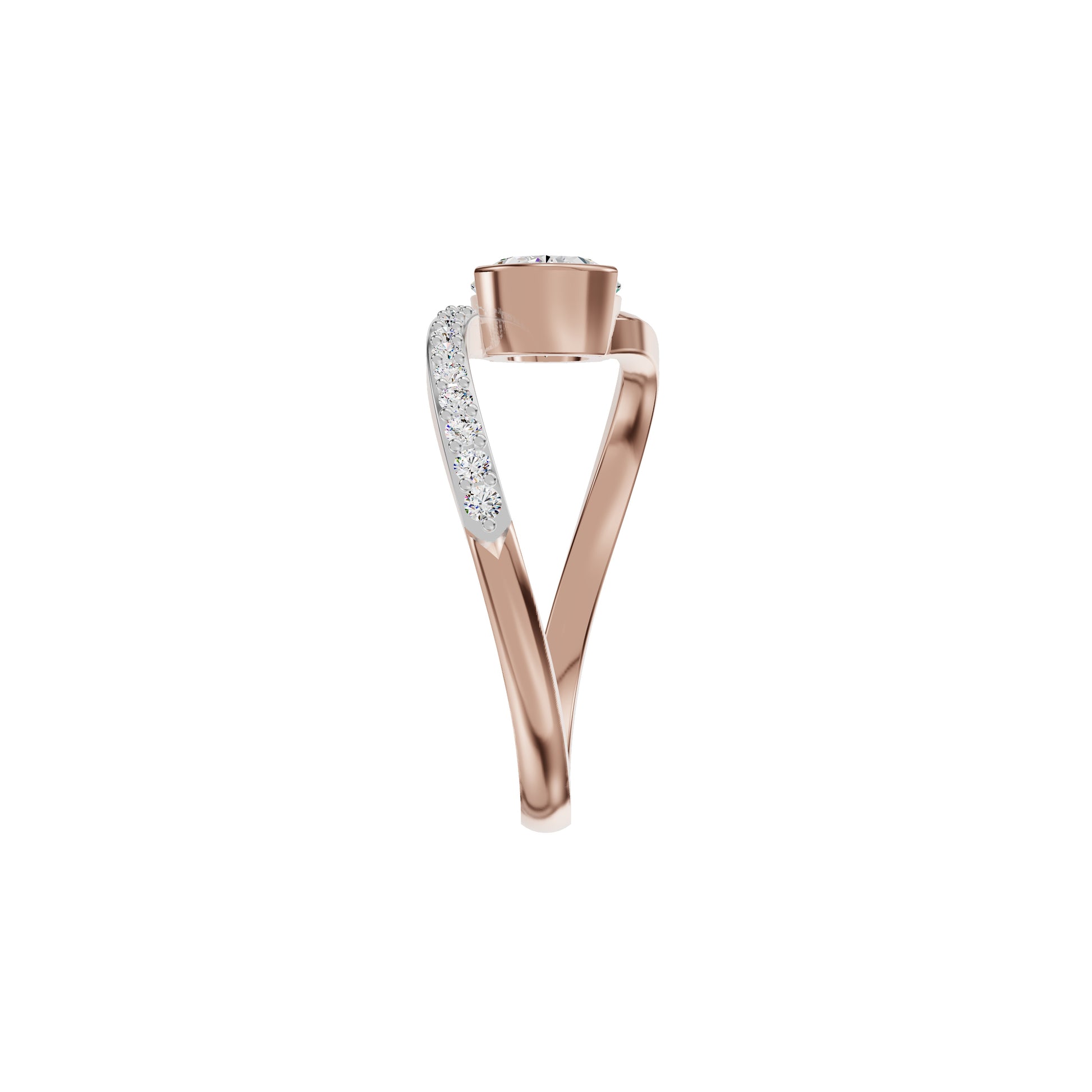 DLR002397 18 KT / Rose Gold / 18