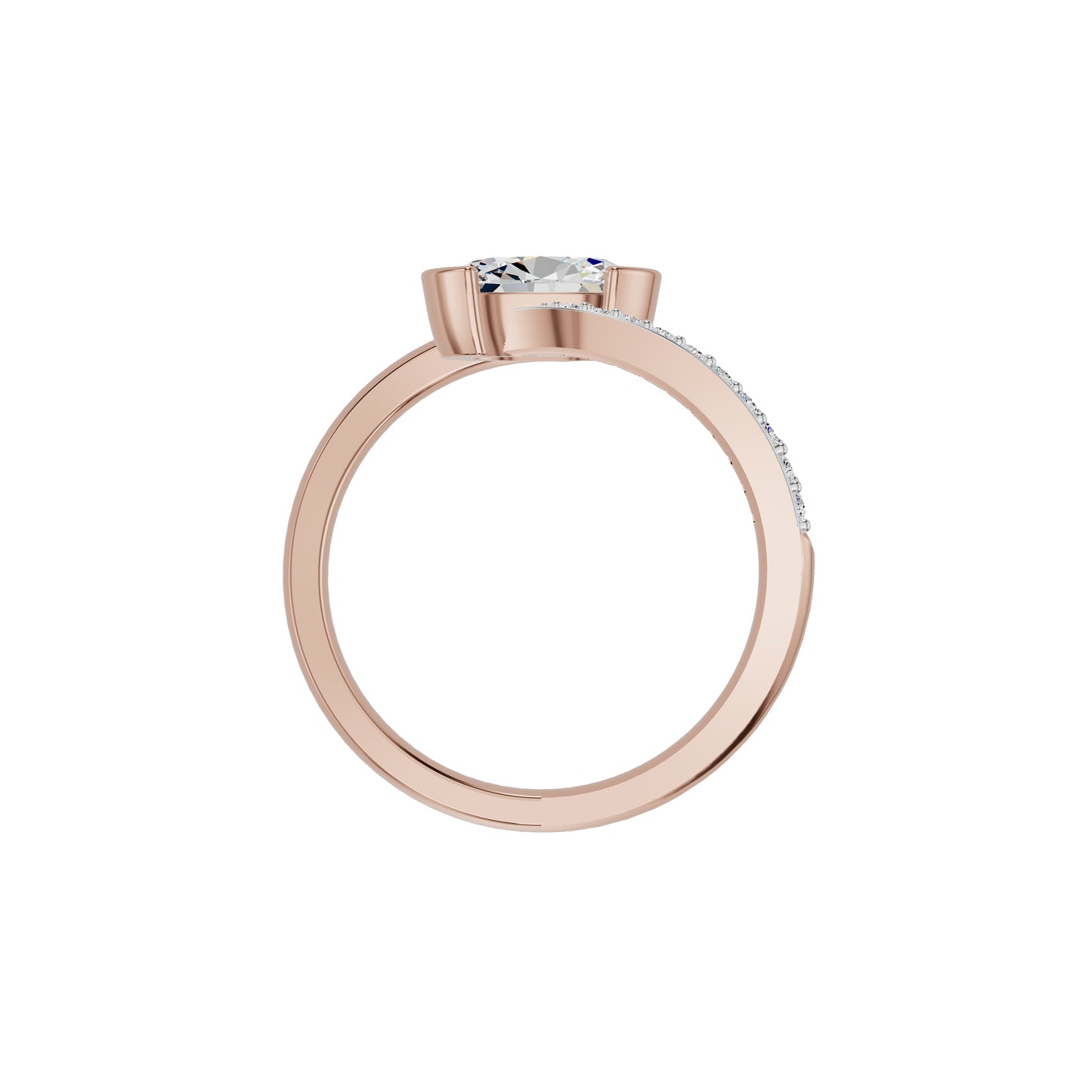 DLR002397 18 KT / Rose Gold / 18