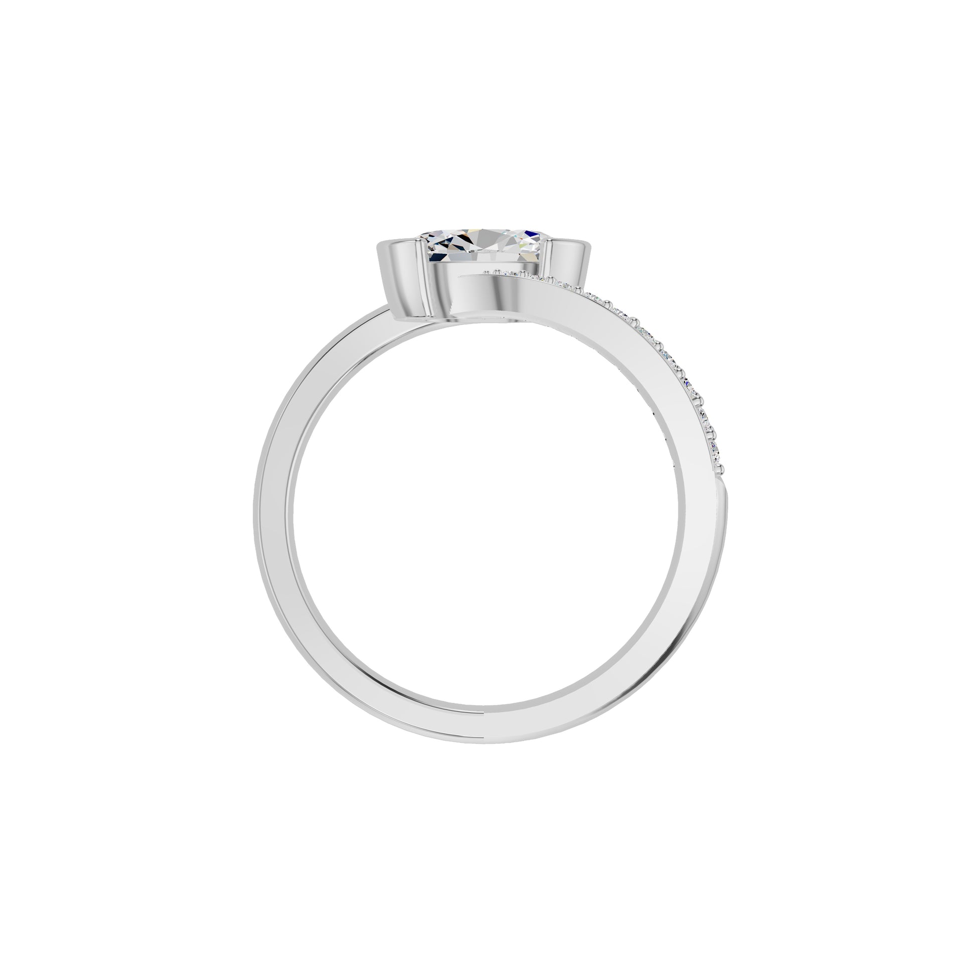 DLR002397 18 KT / White Gold / 18