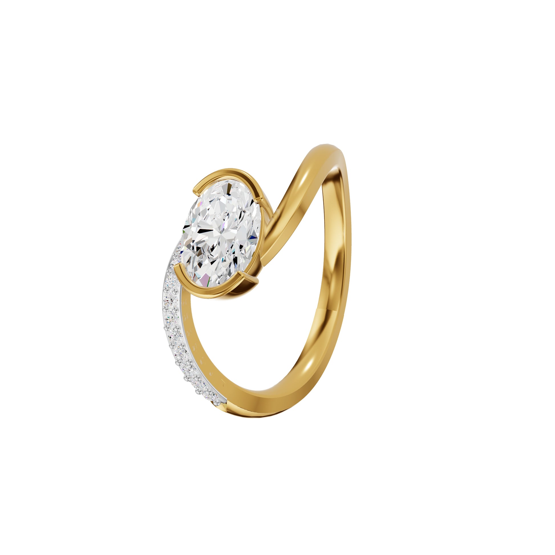 DLR002397 18 KT / Yellow Gold / 18