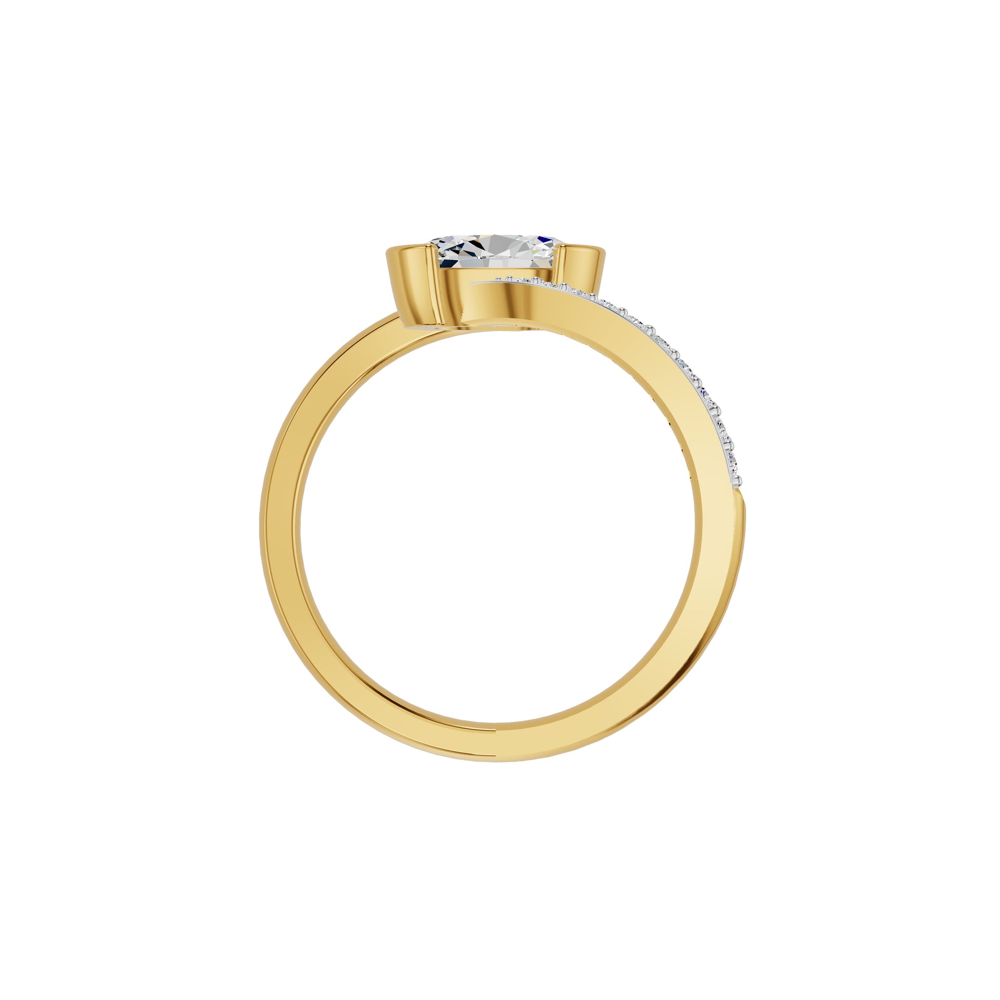 DLR002397 18 KT / Yellow Gold / 18