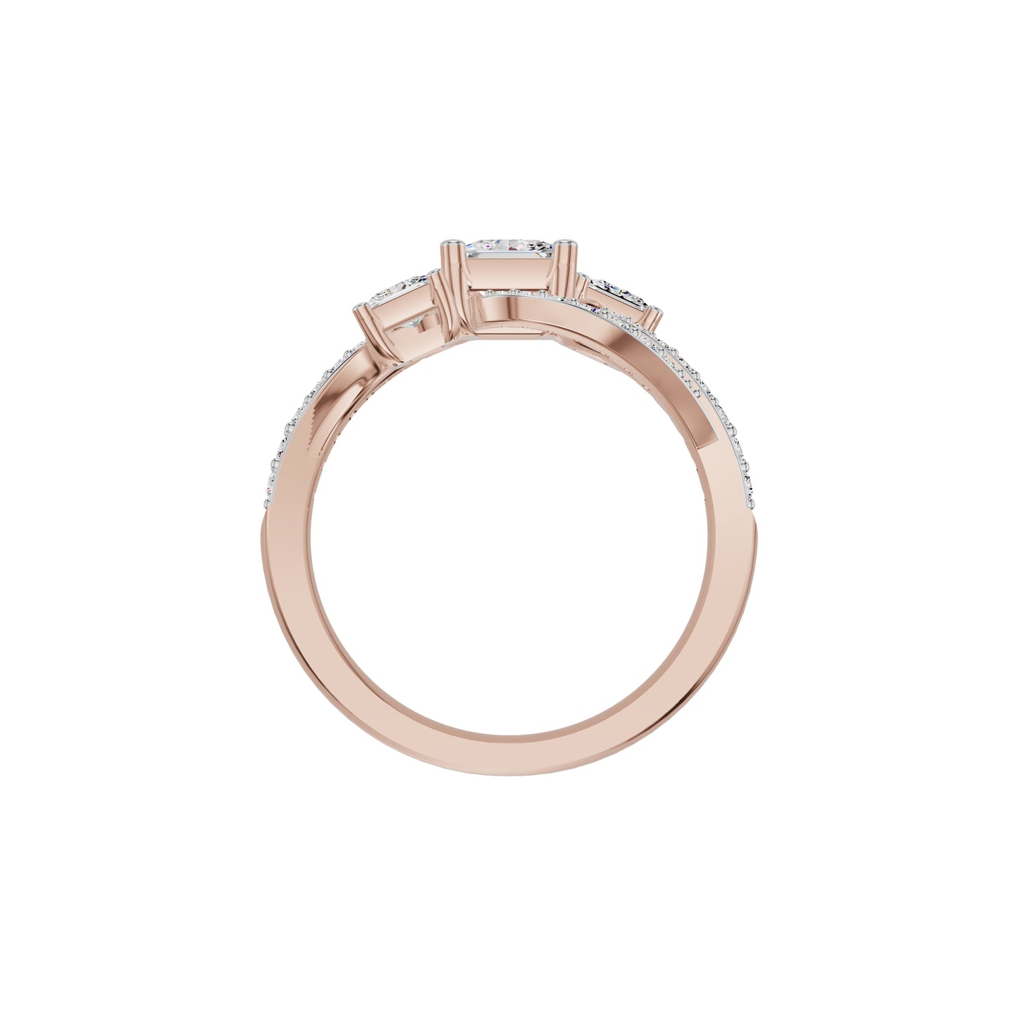 DLR002398 18 KT / Rose Gold / 18