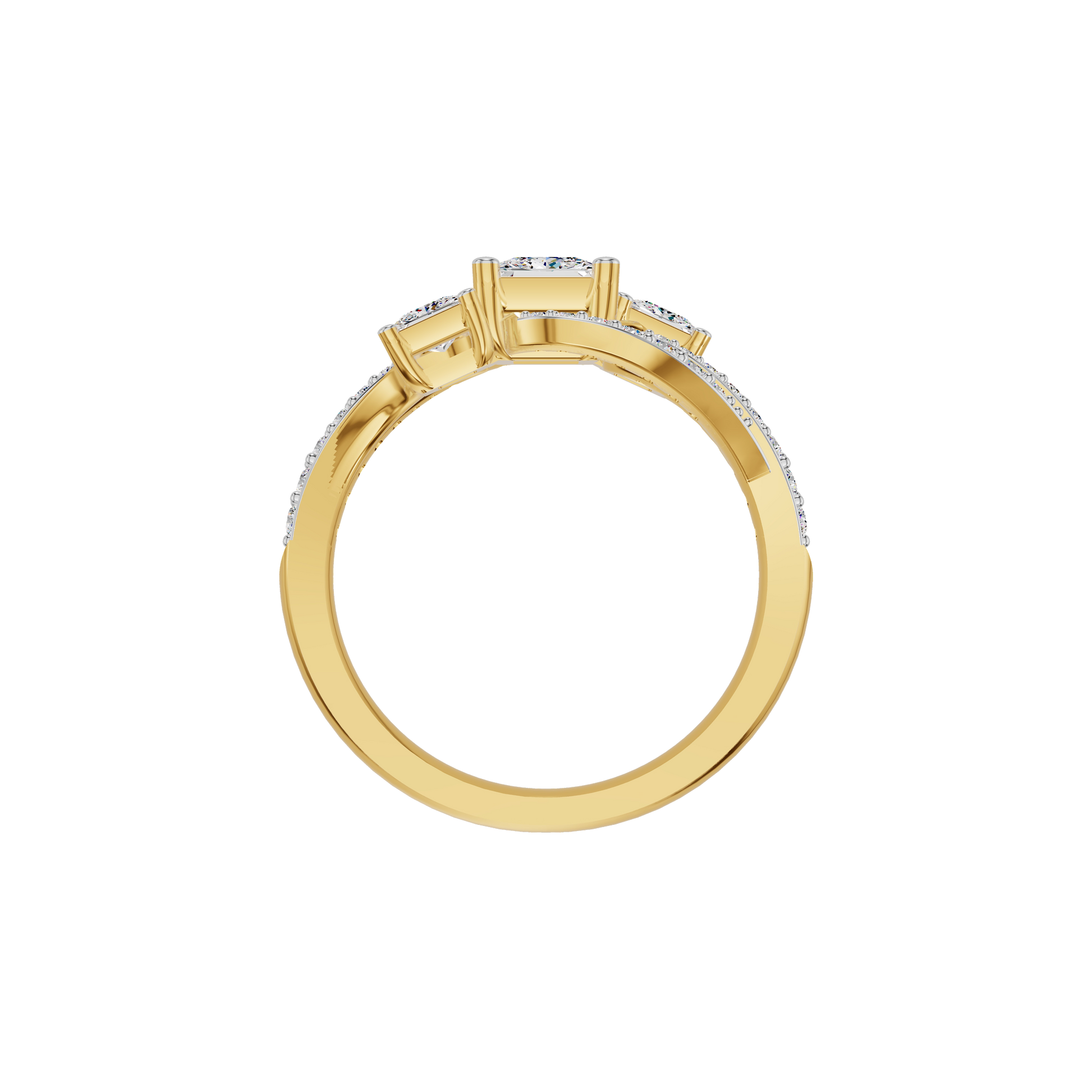 DLR002398 18 KT / Yellow Gold / 18