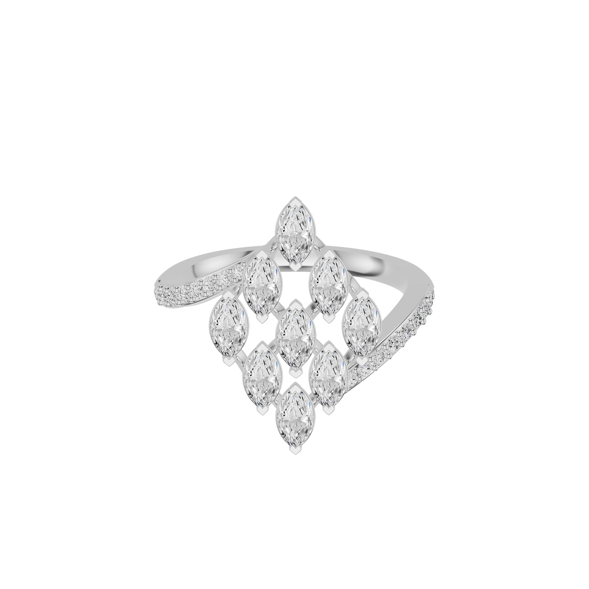 DLR002399 18 KT / White Gold / 18