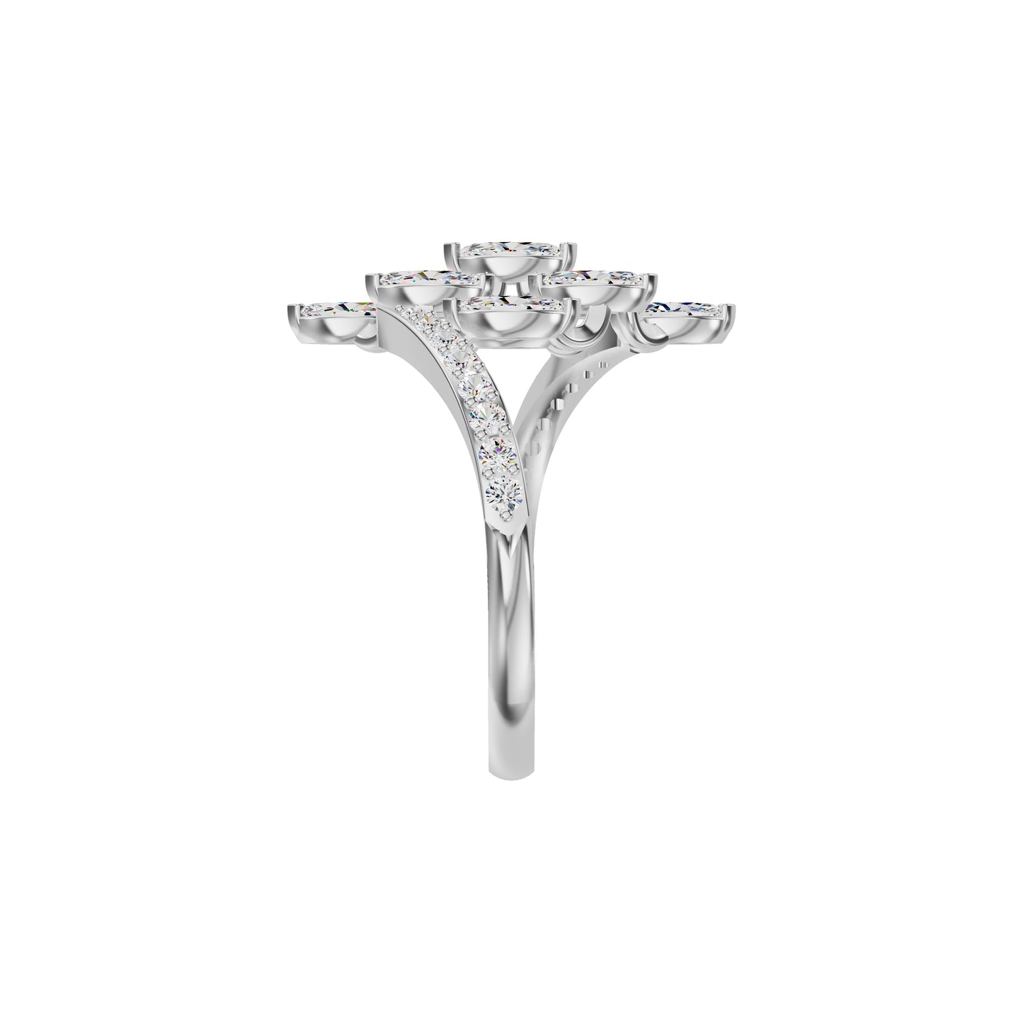 DLR002399 18 KT / White Gold / 18