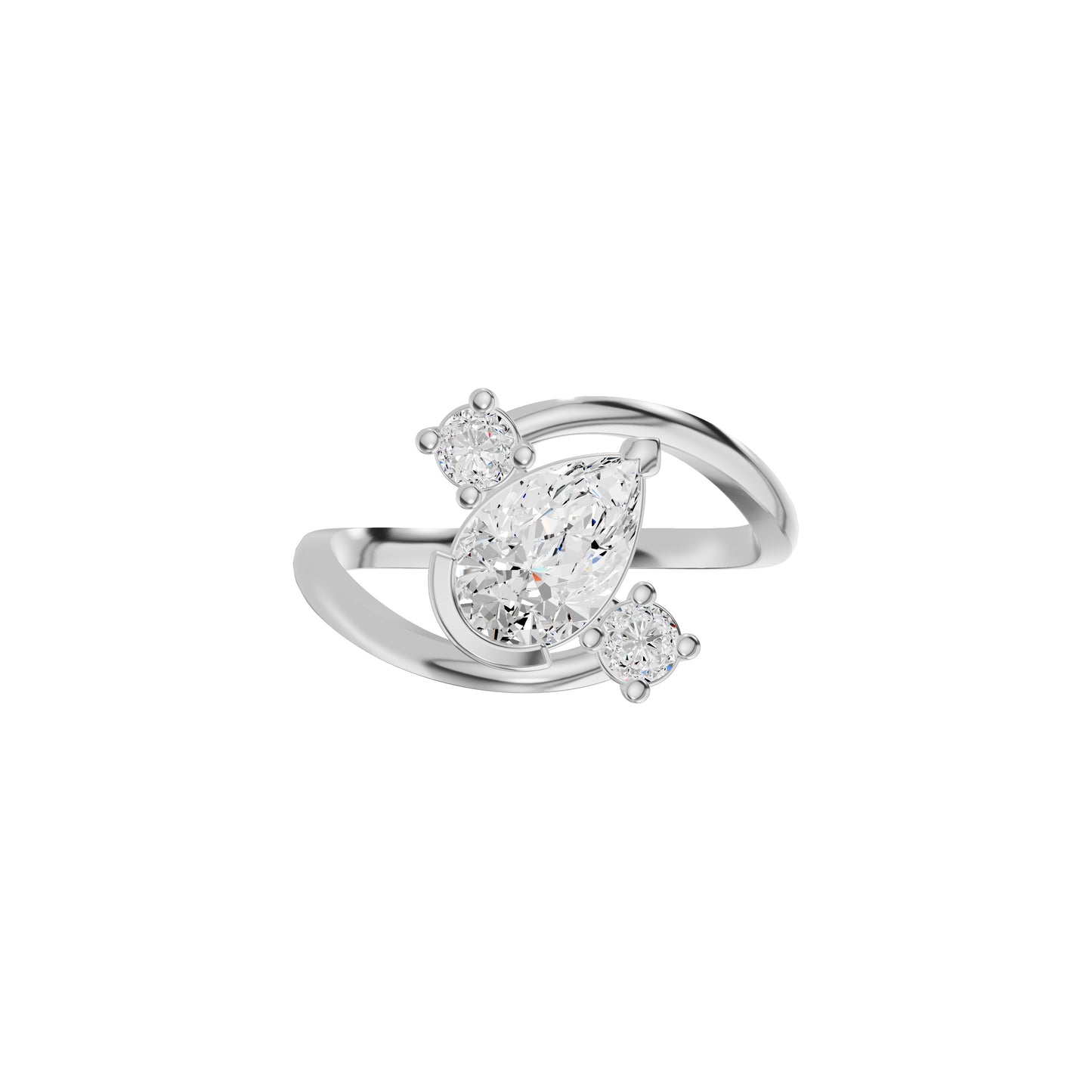 DLR002400 18 KT / White Gold / 18