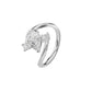 Pearlune Diamond Ring 18 KT / White Gold / 18