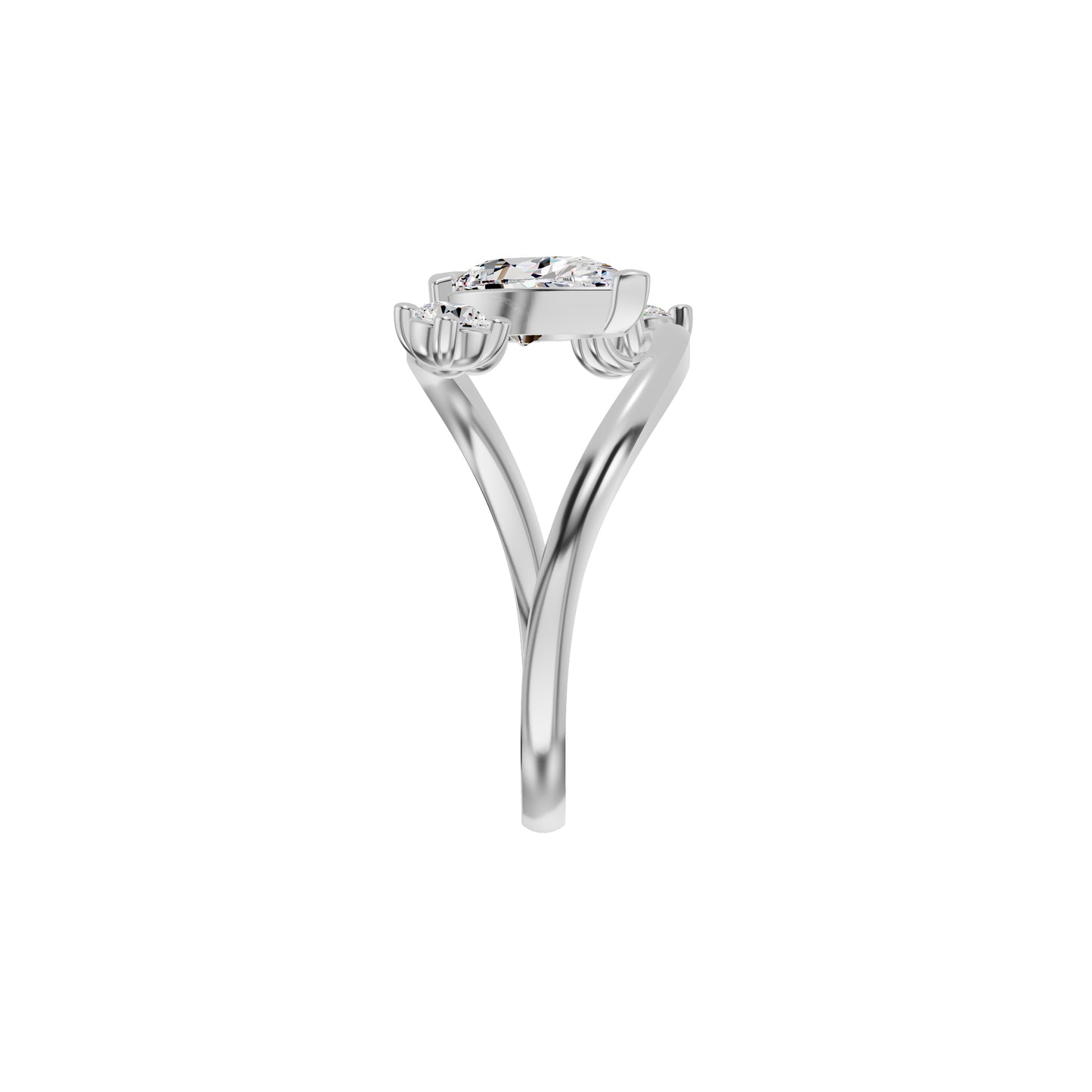 DLR002400 18 KT / White Gold / 18