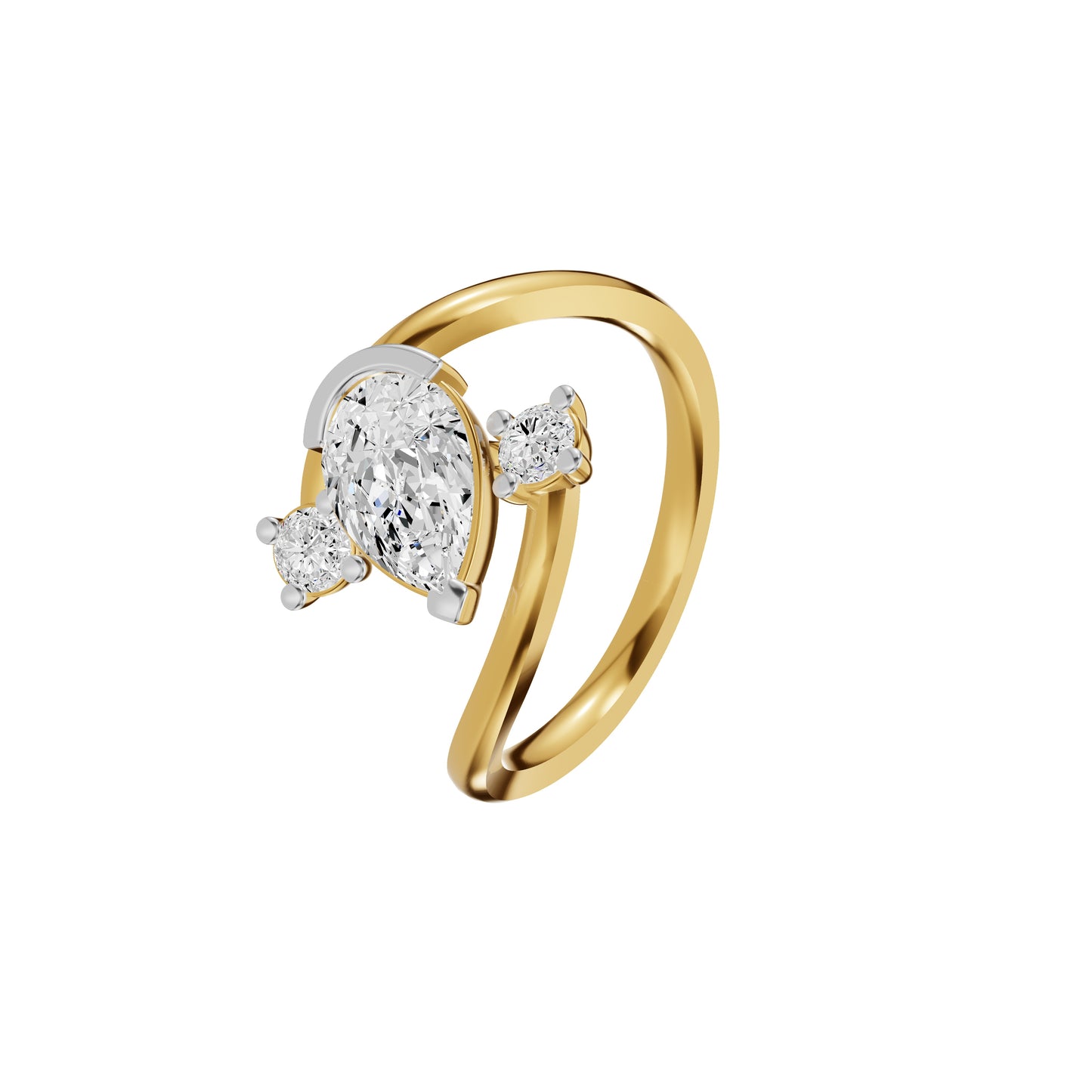 DLR002400 18 KT / Yellow Gold / 18