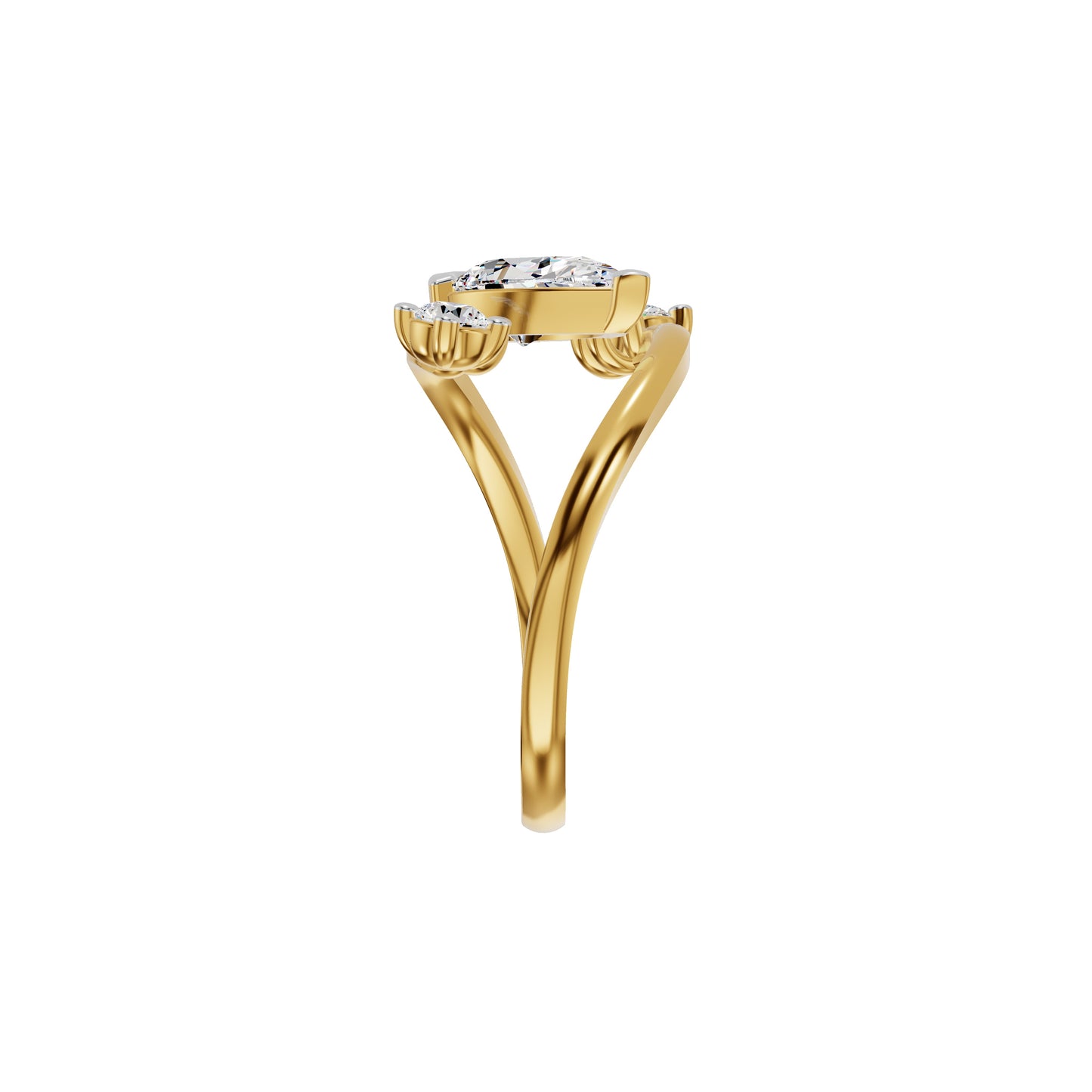 DLR002400 18 KT / Yellow Gold / 18