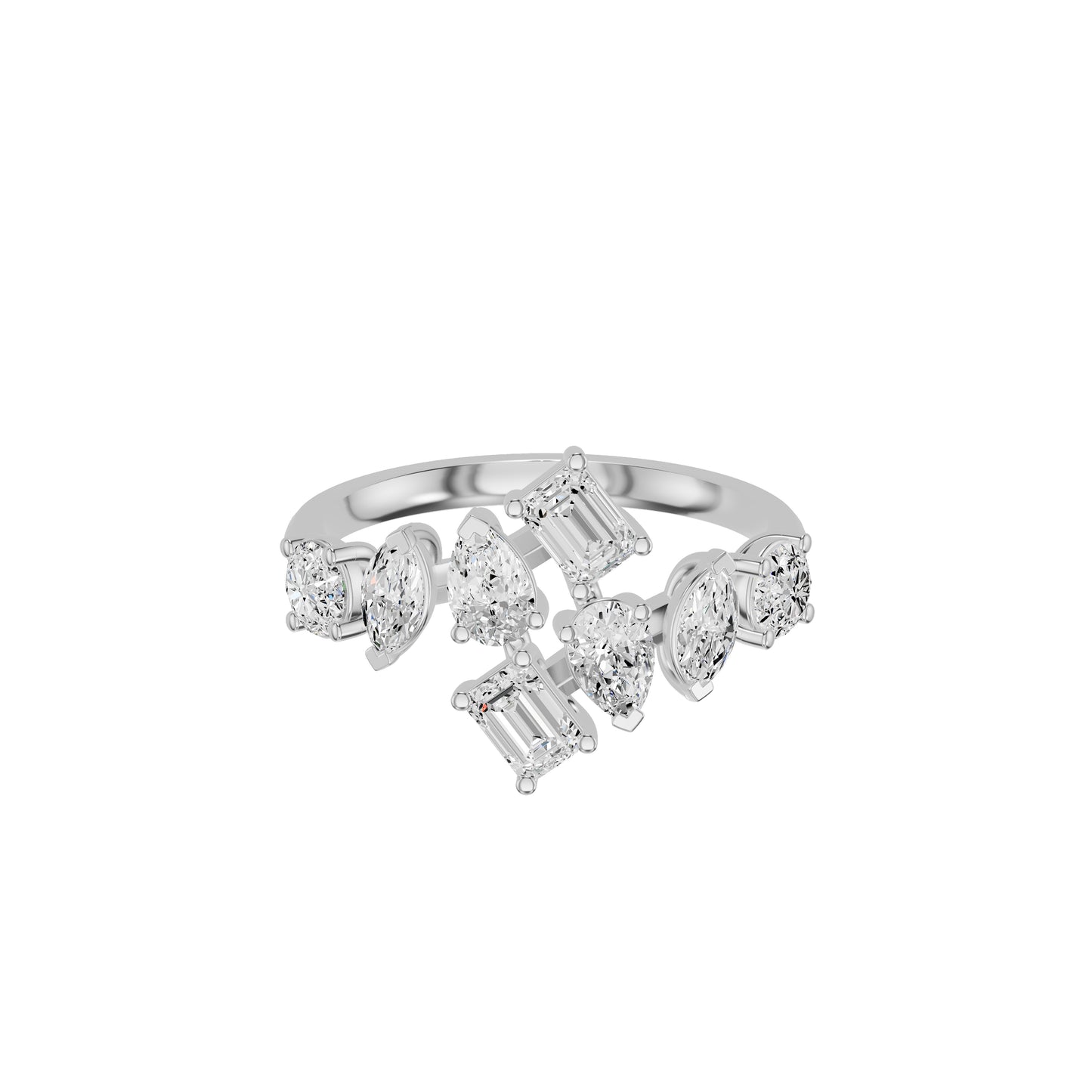 DLR002401 18 KT / White Gold / 18