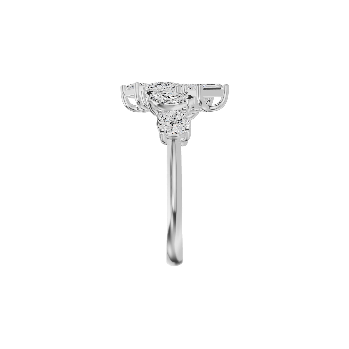 DLR002401 18 KT / White Gold / 18