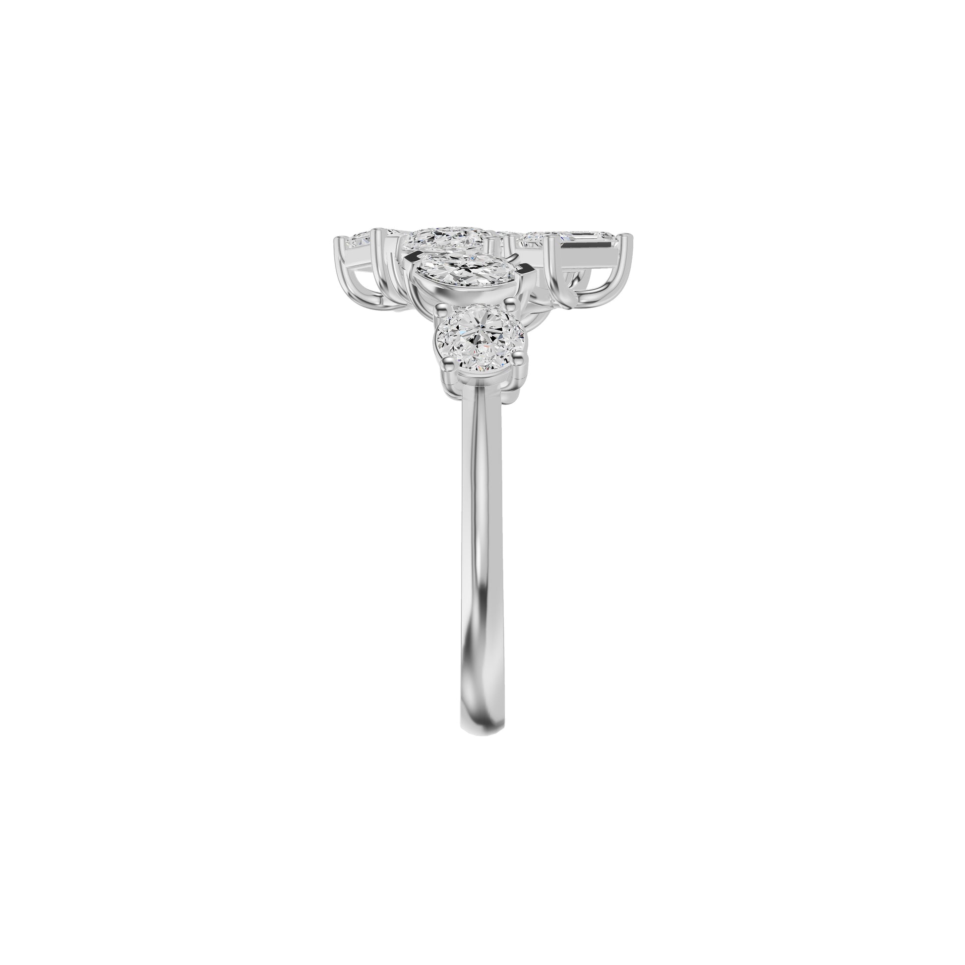 DLR002401 18 KT / White Gold / 18