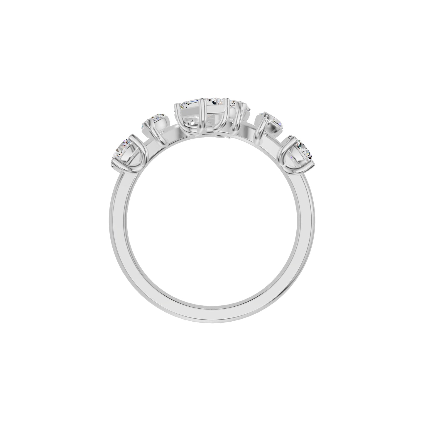 DLR002401 18 KT / White Gold / 18