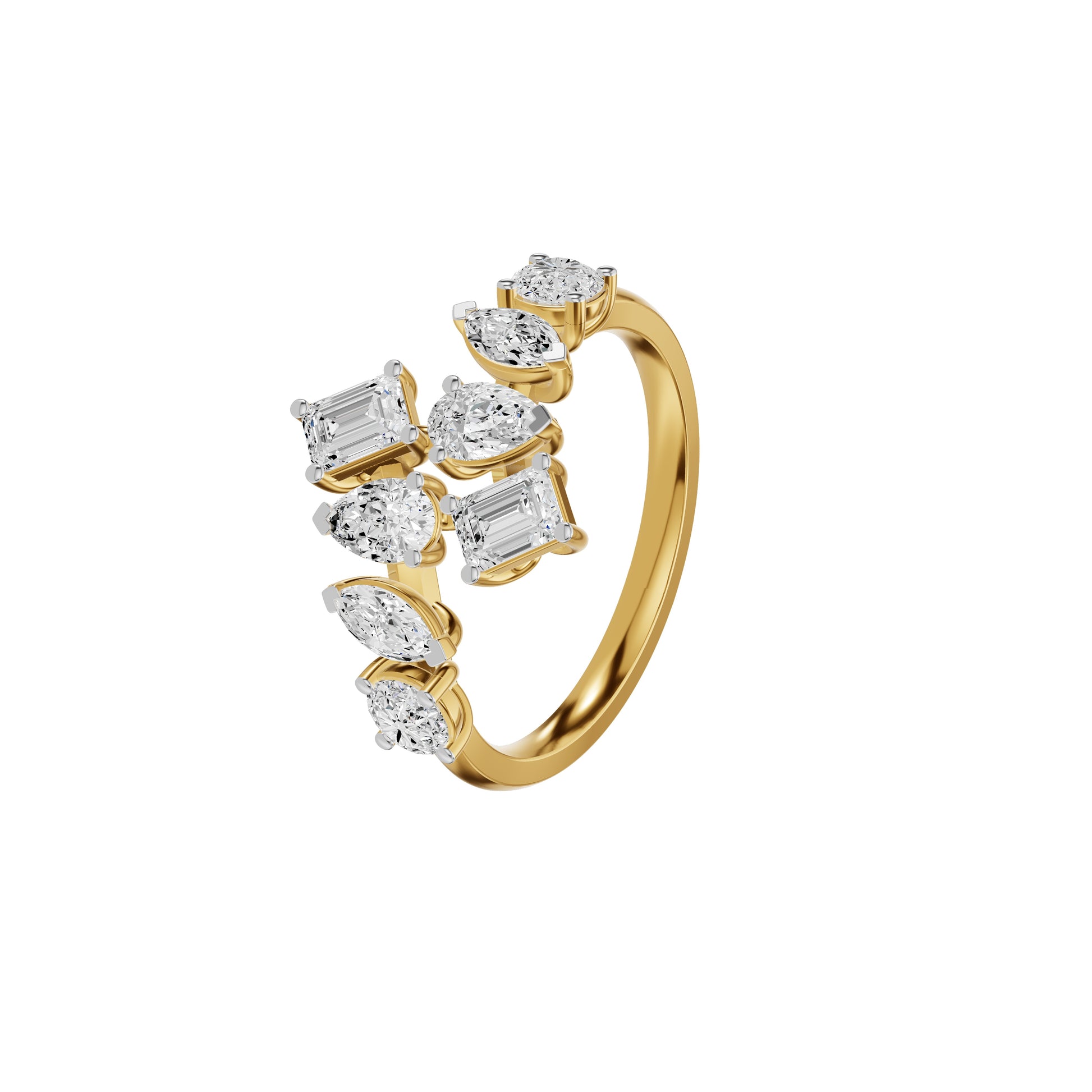 DLR002401 18 KT / Yellow Gold / 18