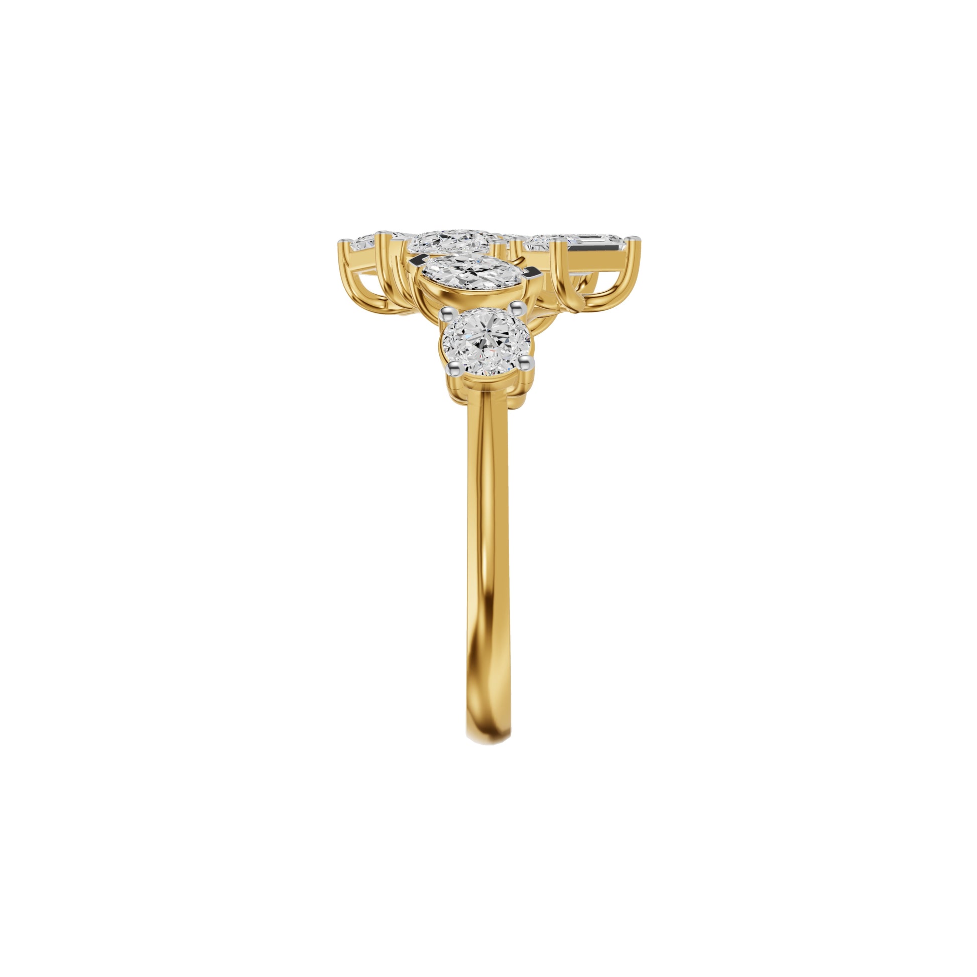 DLR002401 18 KT / Yellow Gold / 18