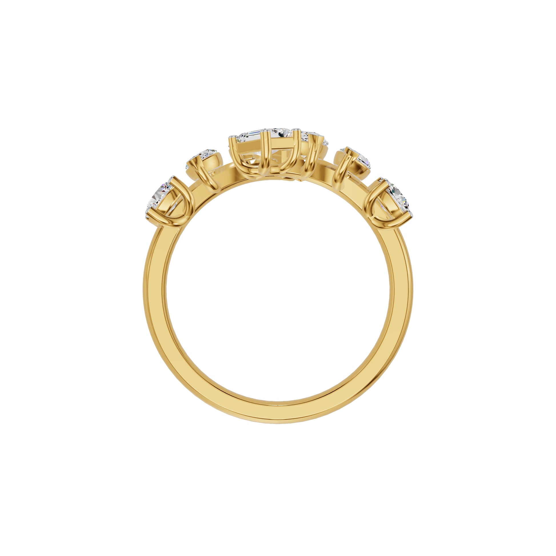 DLR002401 18 KT / Yellow Gold / 18