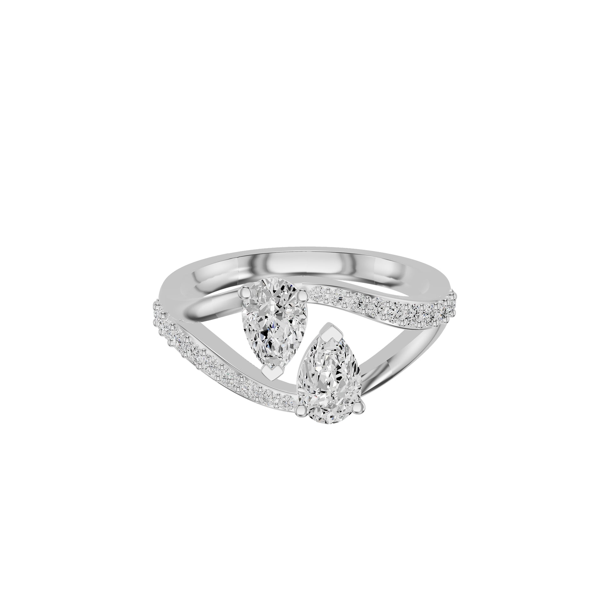 DLR002402 18 KT / White Gold / 18