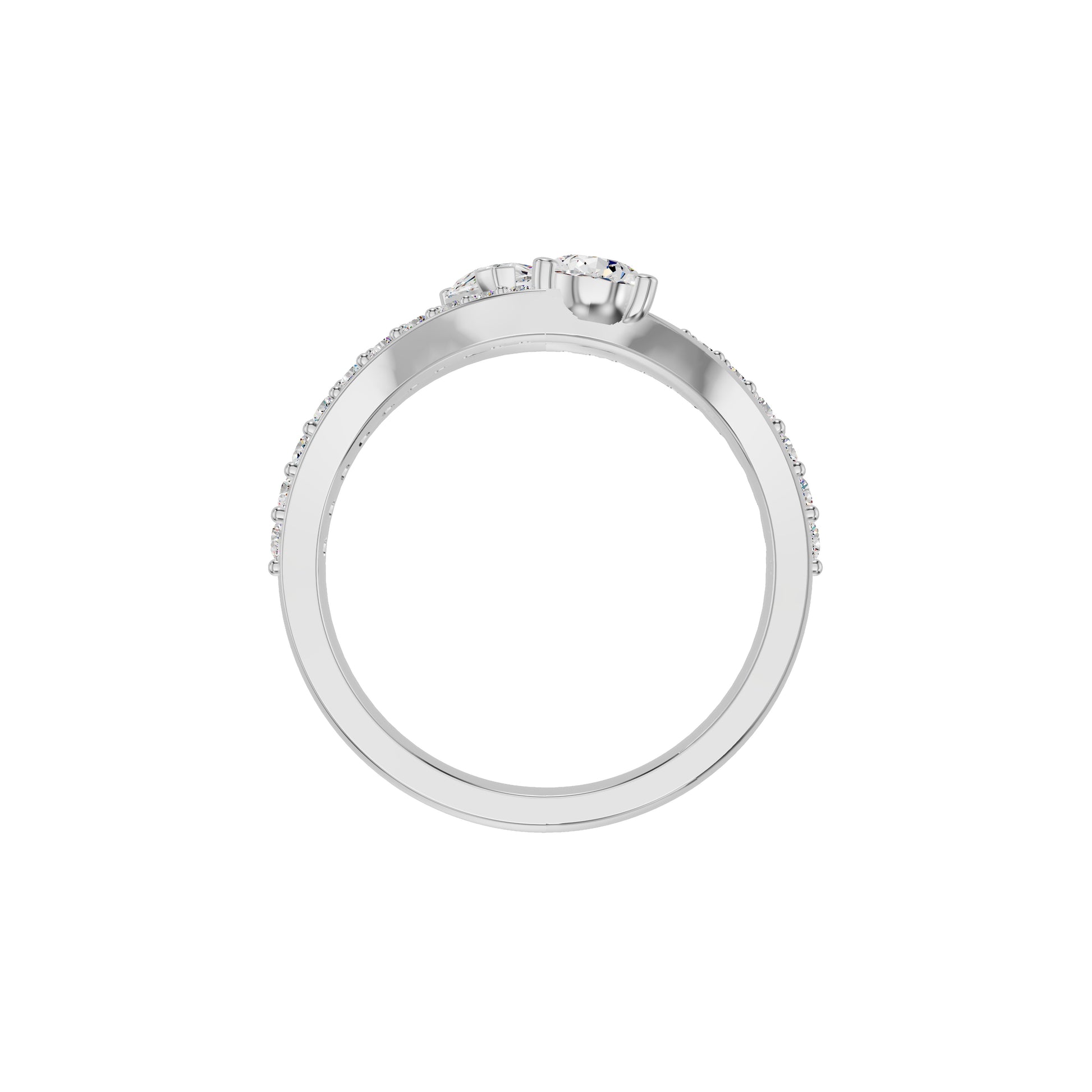 DLR002402 18 KT / White Gold / 18