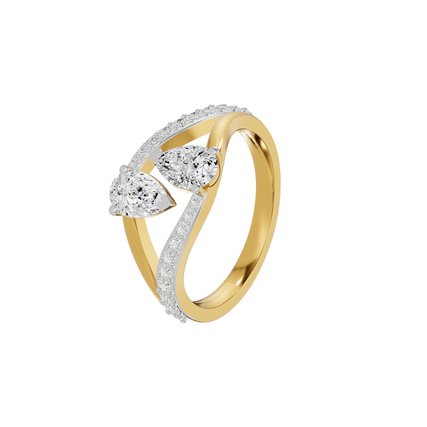 DLR002402 18 KT / Yellow Gold / 18