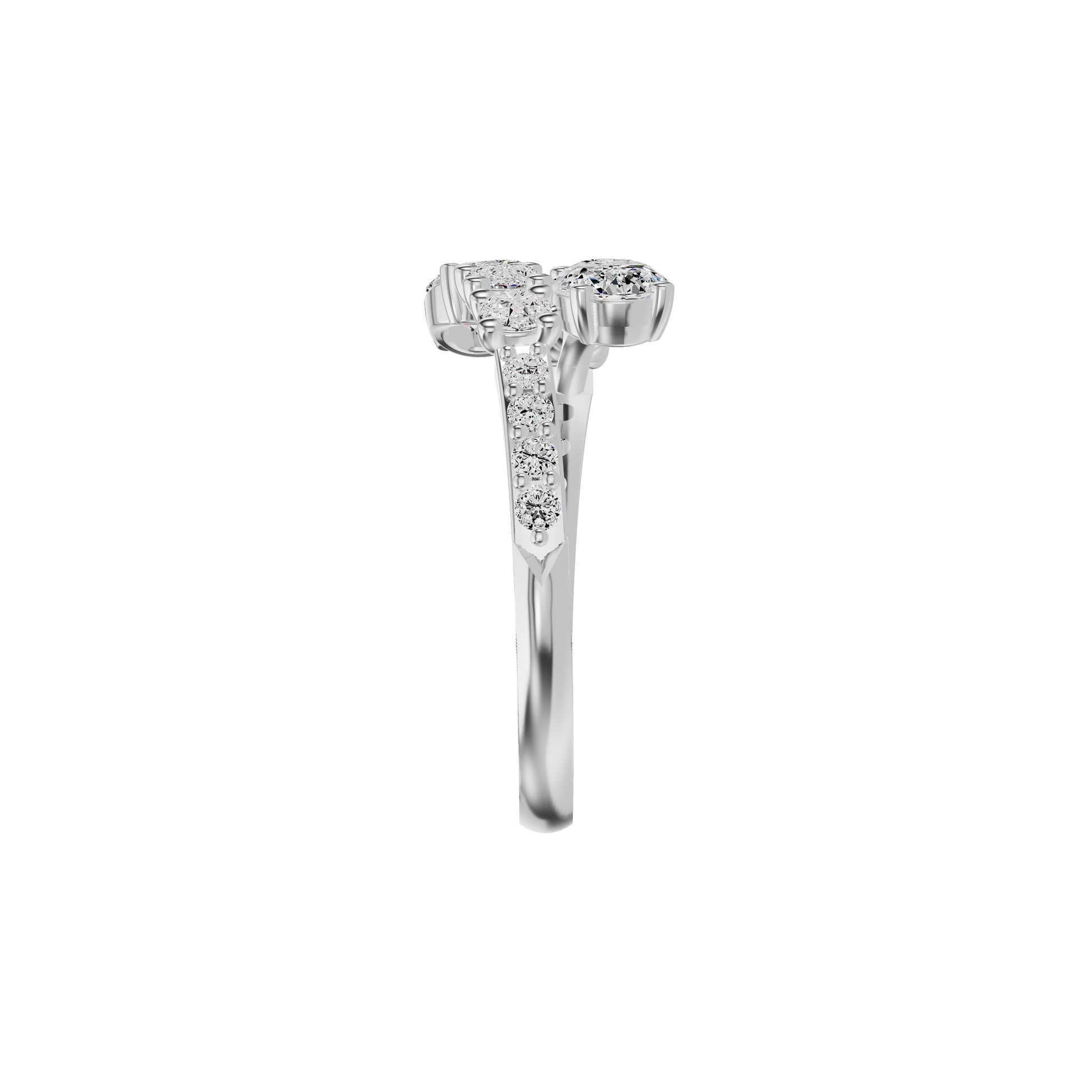 DLR002403 18 KT / White Gold / 18