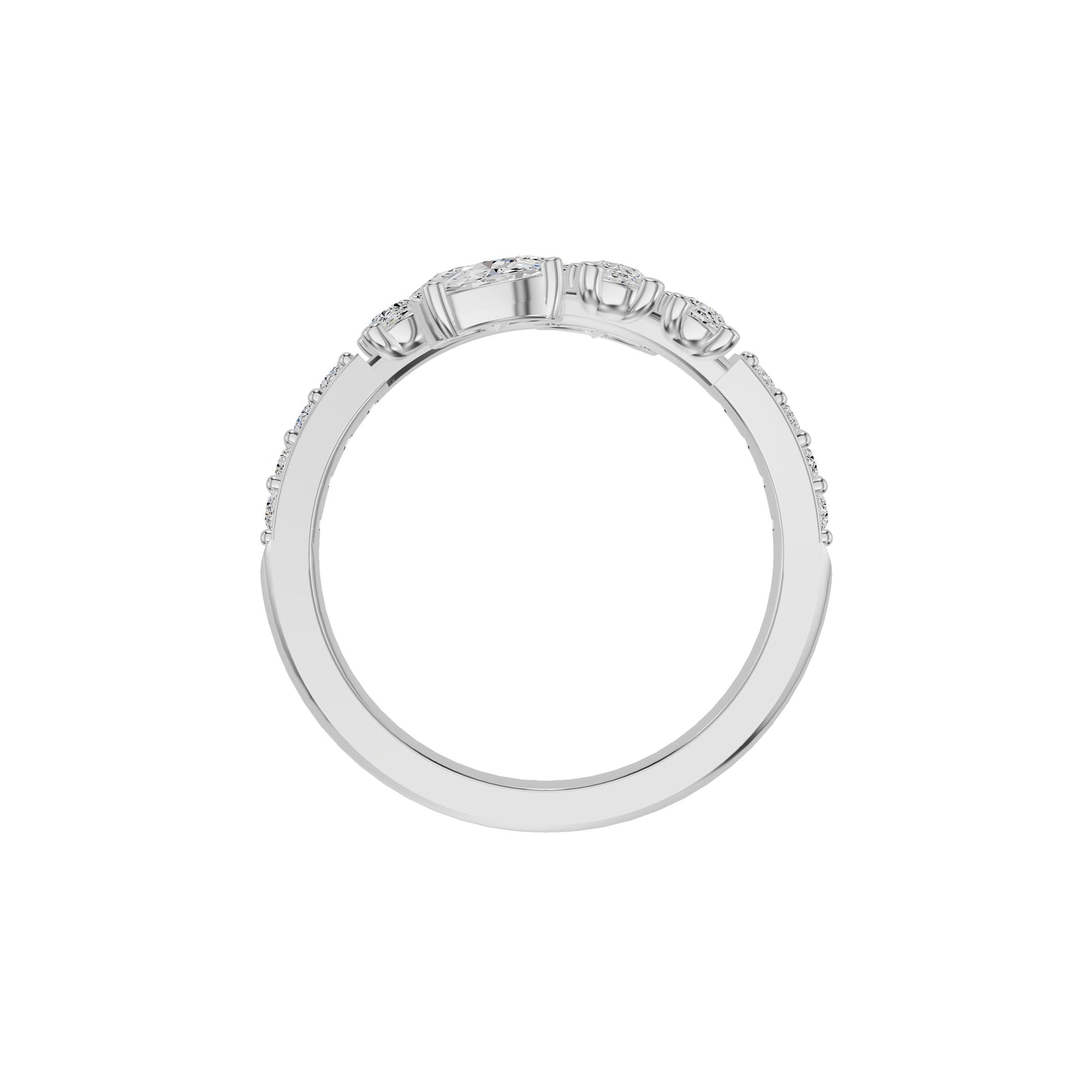 DLR002403 18 KT / White Gold / 18