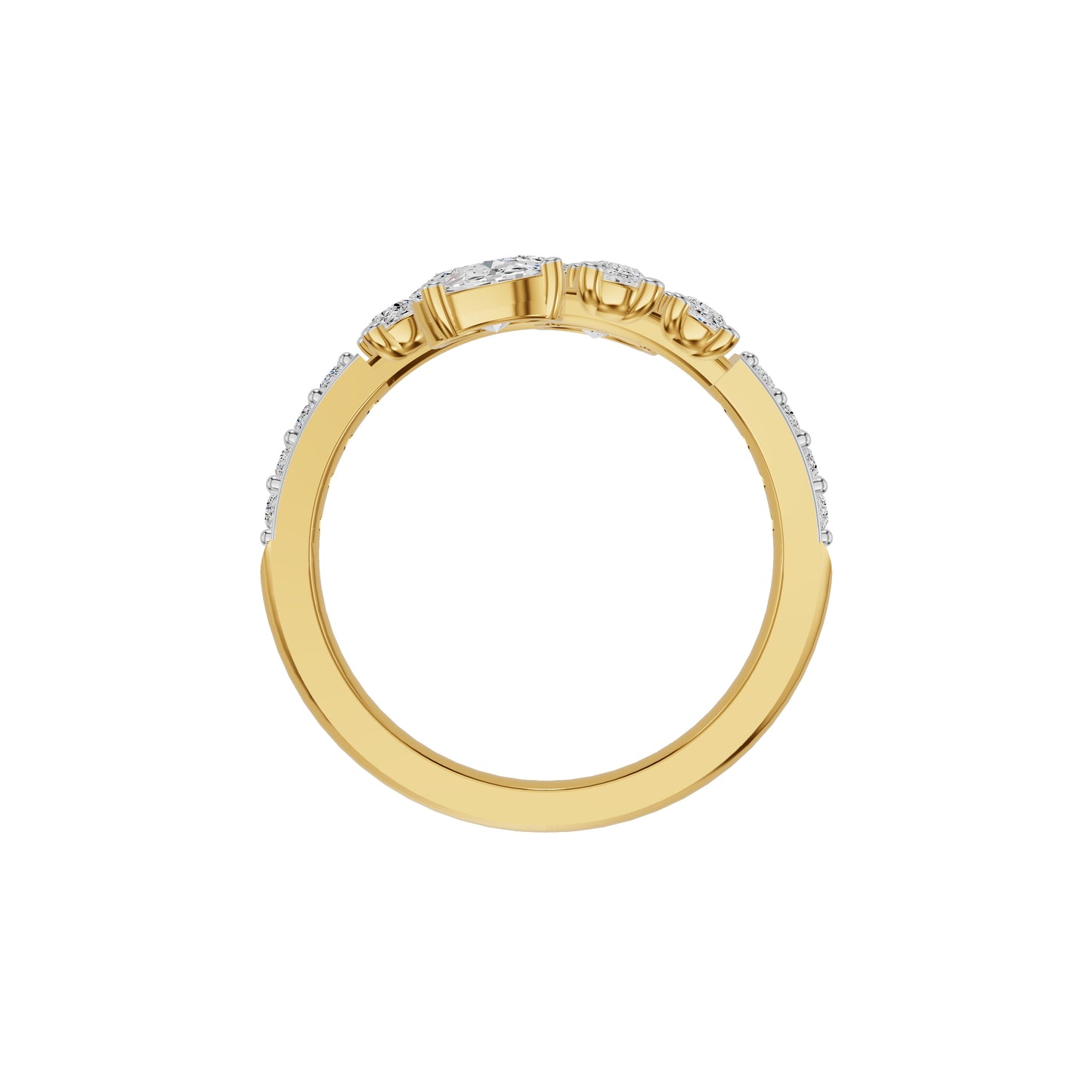 DLR002403 18 KT / Yellow Gold / 18