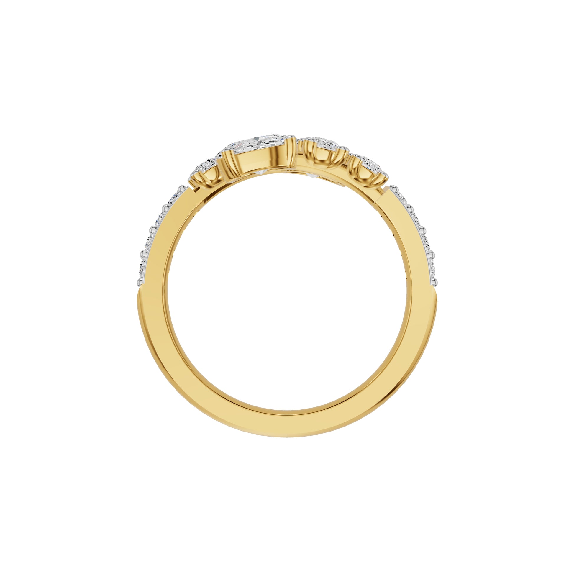 DLR002403 18 KT / Yellow Gold / 18
