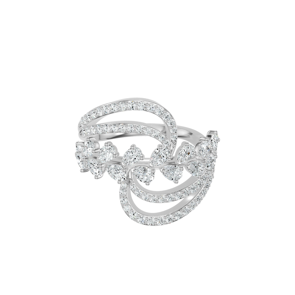 DLR002404 18 KT / White Gold / 18