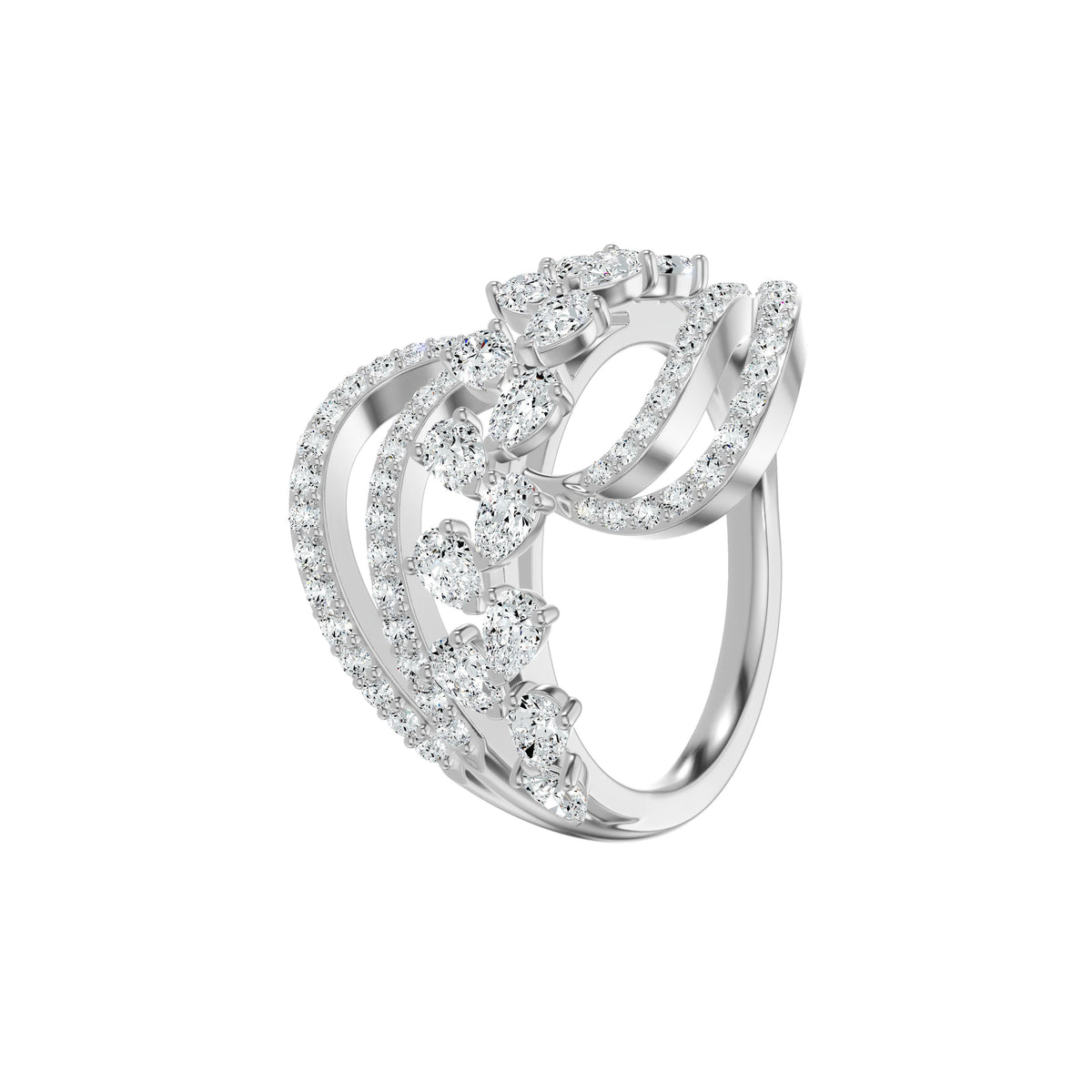 DLR002404 18 KT / White Gold / 18
