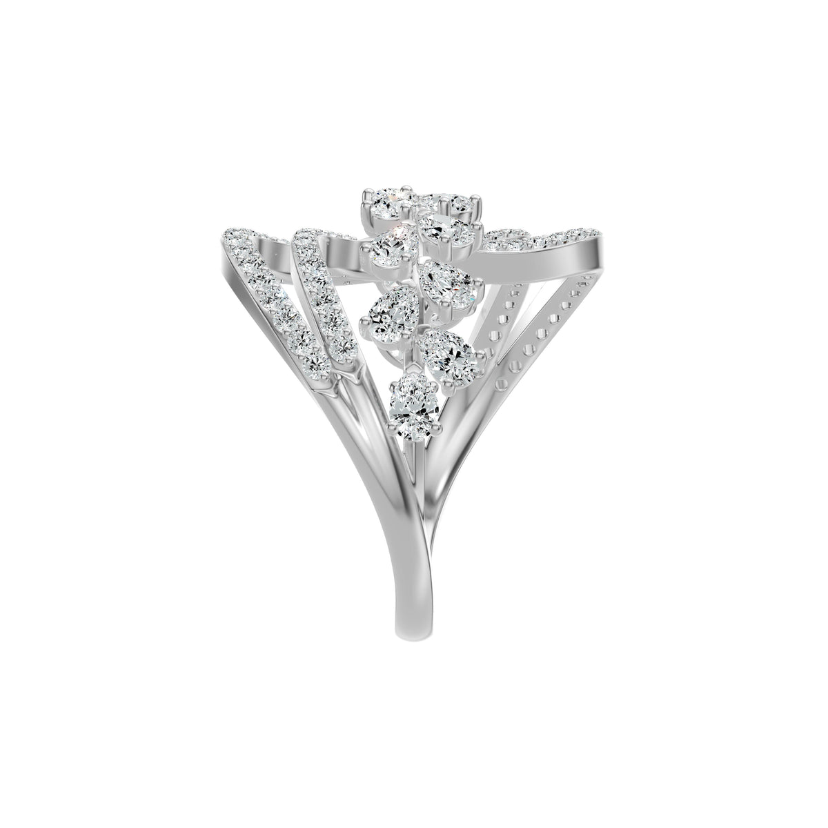 DLR002404 18 KT / White Gold / 18