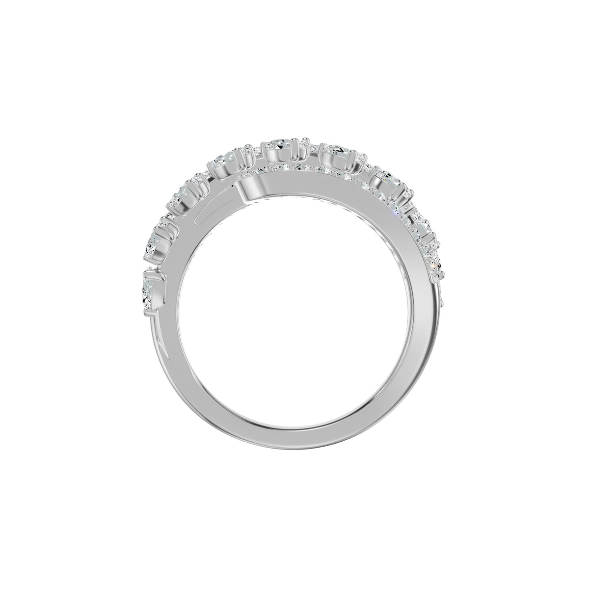 DLR002404 18 KT / White Gold / 18