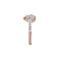 DLR002405 18 KT / Rose Gold / 18
