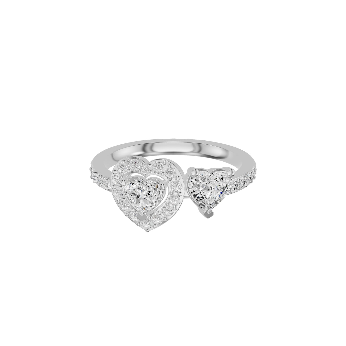 DLR002405 18 KT / White Gold / 18
