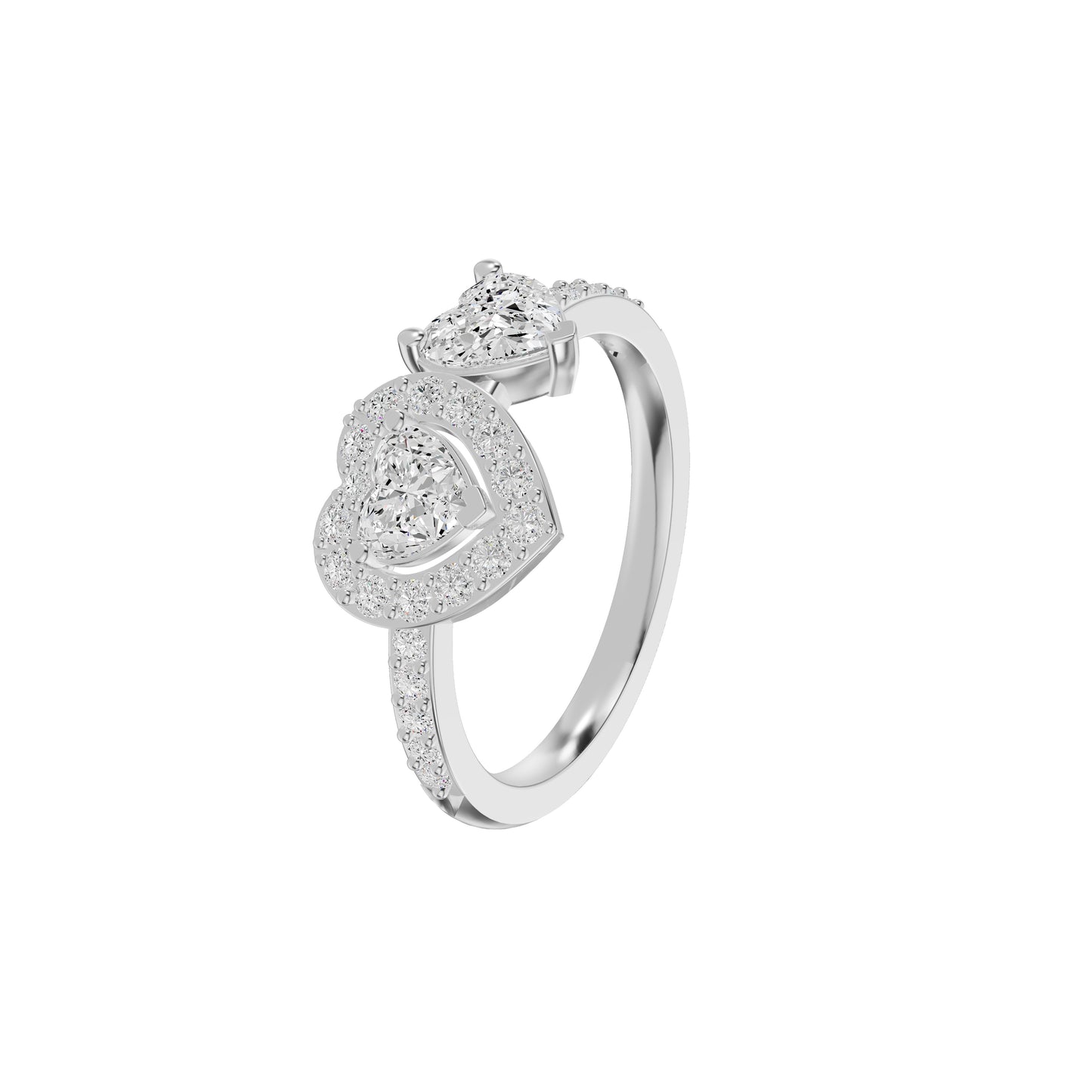 DLR002405 18 KT / White Gold / 18