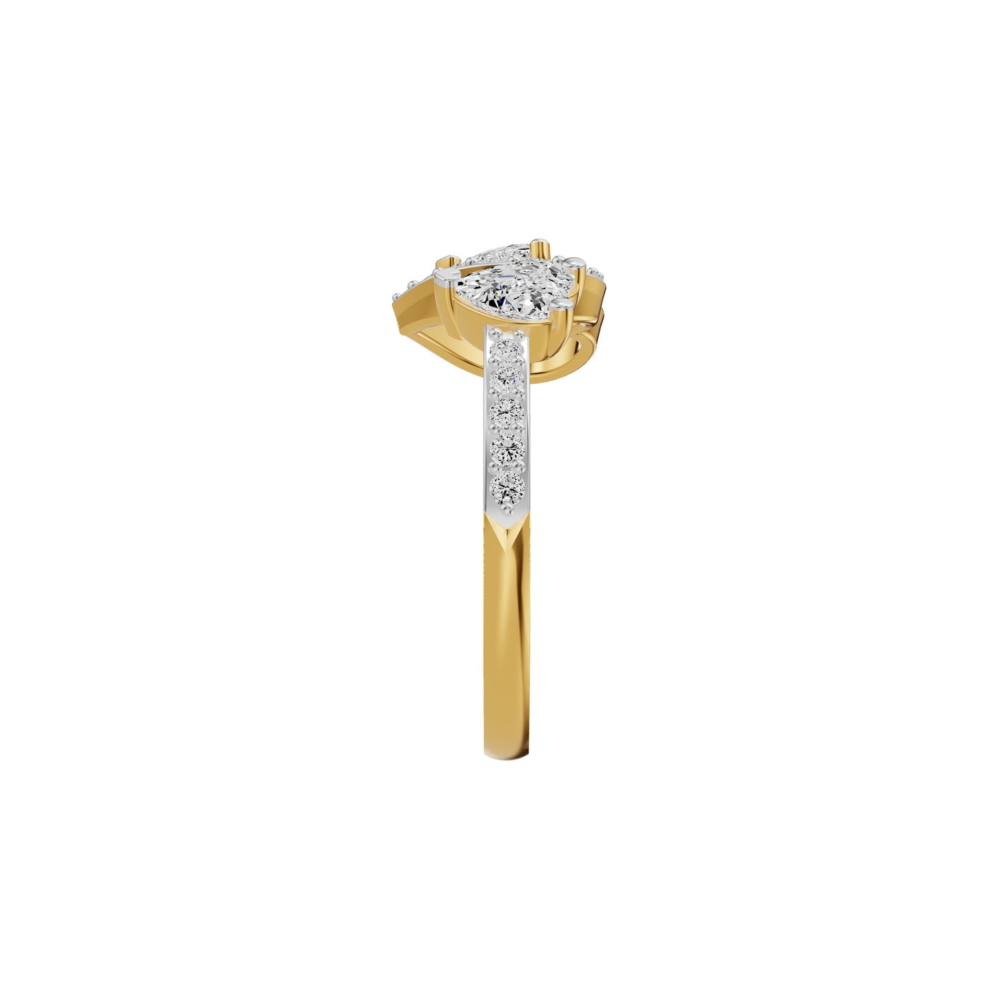 DLR002405 18 KT / Yellow Gold / 18