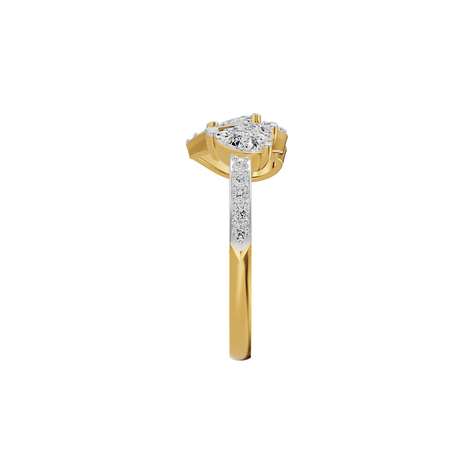 DLR002405 18 KT / Yellow Gold / 18