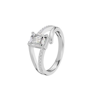 DLR002406 18 KT / White Gold / 18