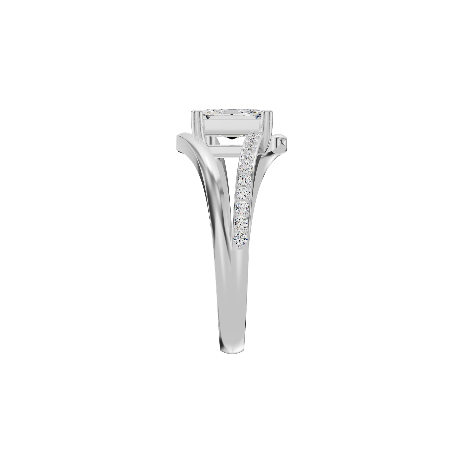 DLR002406 18 KT / White Gold / 18