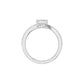 DLR002406 18 KT / White Gold / 18