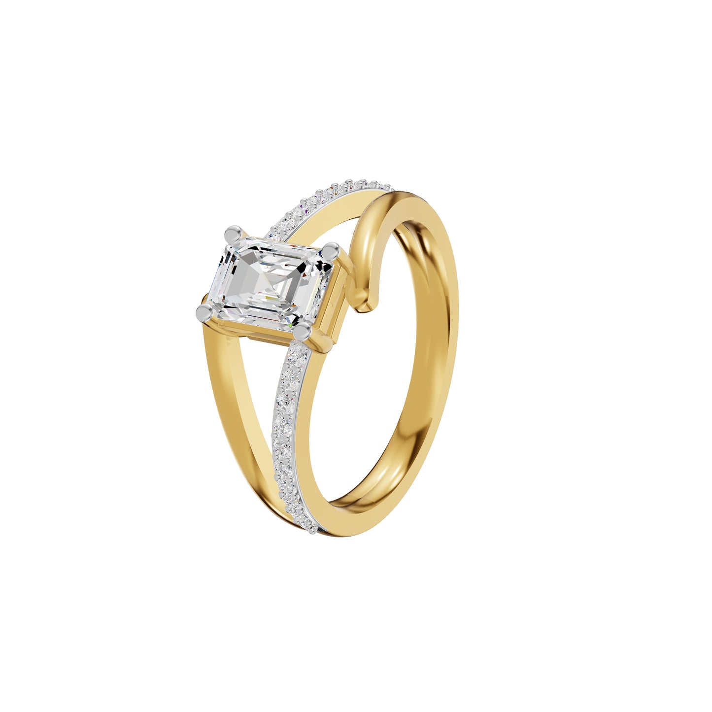 DLR002406 18 KT / Yellow Gold / 18