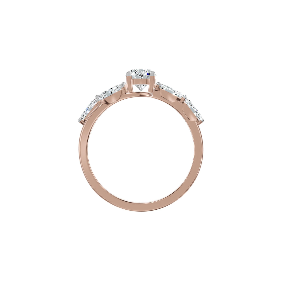 DLR002407 18 KT / Rose Gold / 18