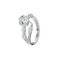 DLR002407 18 KT / White Gold / 18