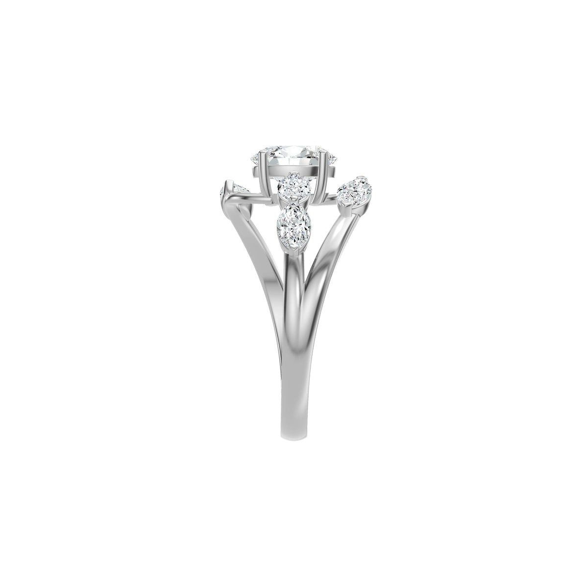 DLR002407 18 KT / White Gold / 18