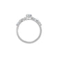 DLR002407 18 KT / White Gold / 18